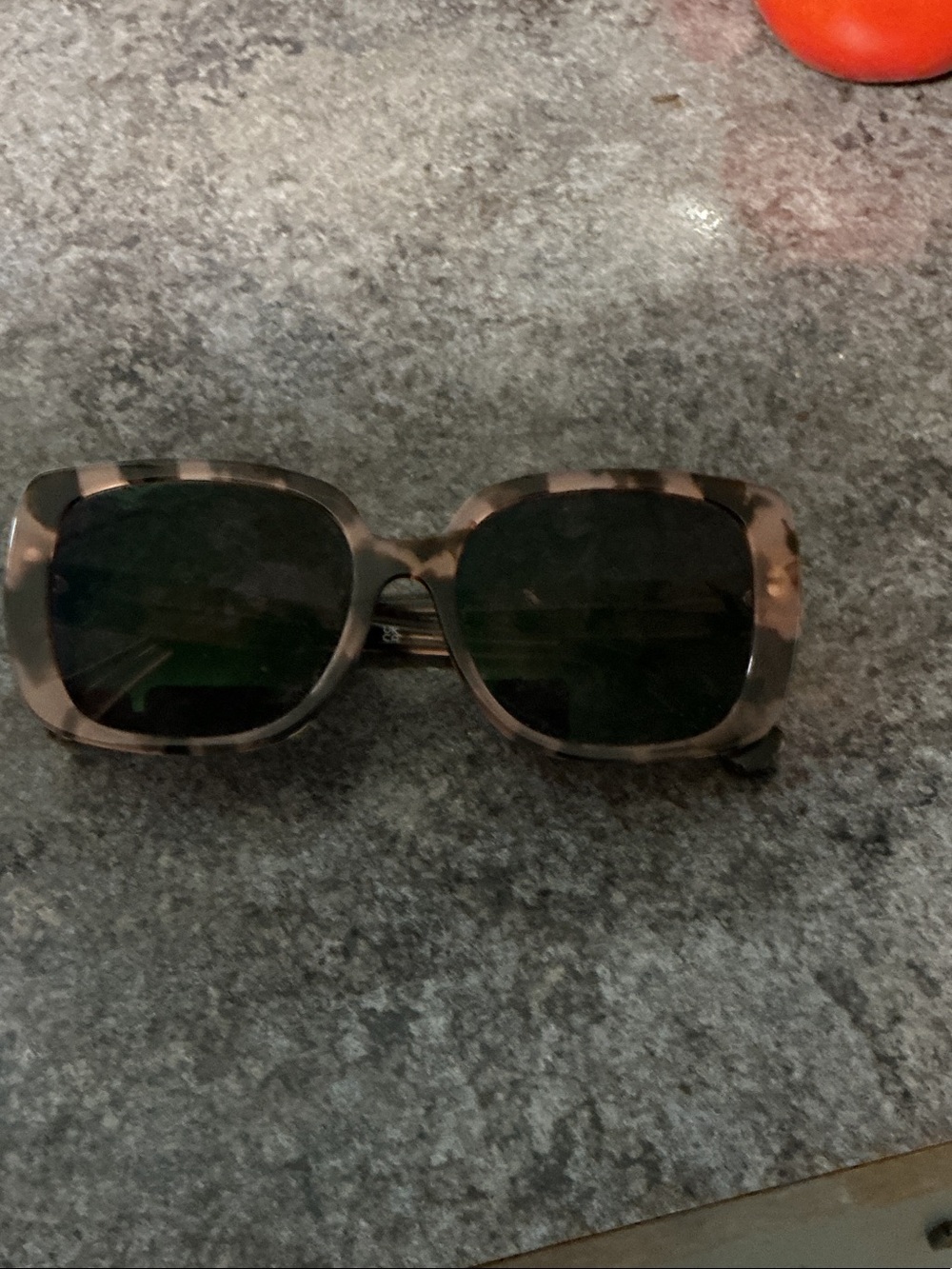 Talbots Tortoiseshell Square Sunglasses in Brown and Black